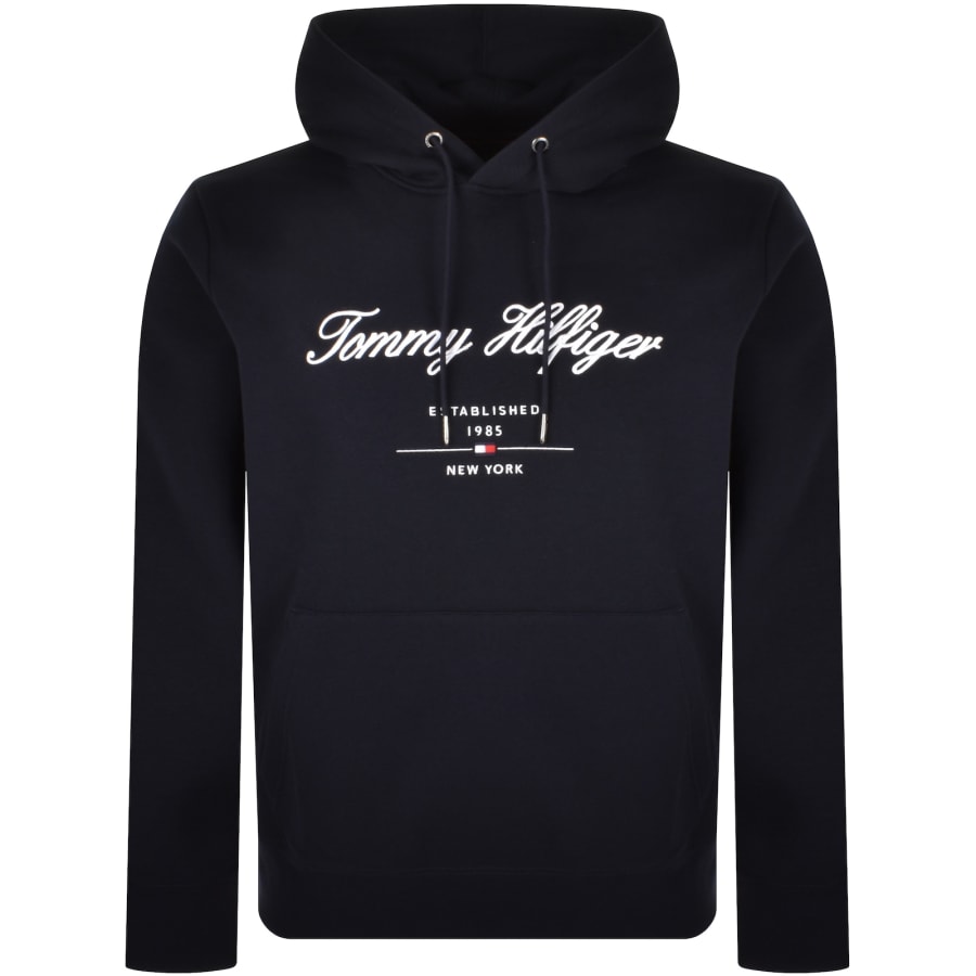Tommy hilfiger script logo sweater best sale